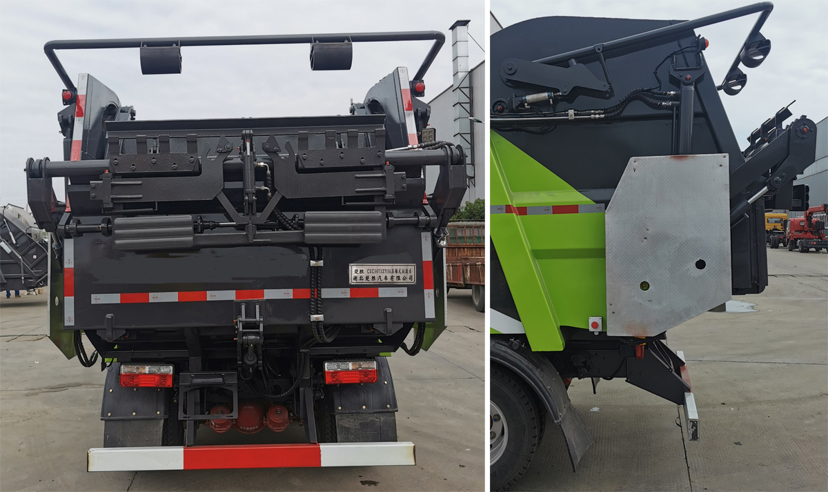 楚勝牌CSC5073ZYSW6型壓縮式垃圾車