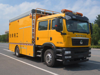 重汽汕德卡雙排座救險(xiǎn)車(chē)