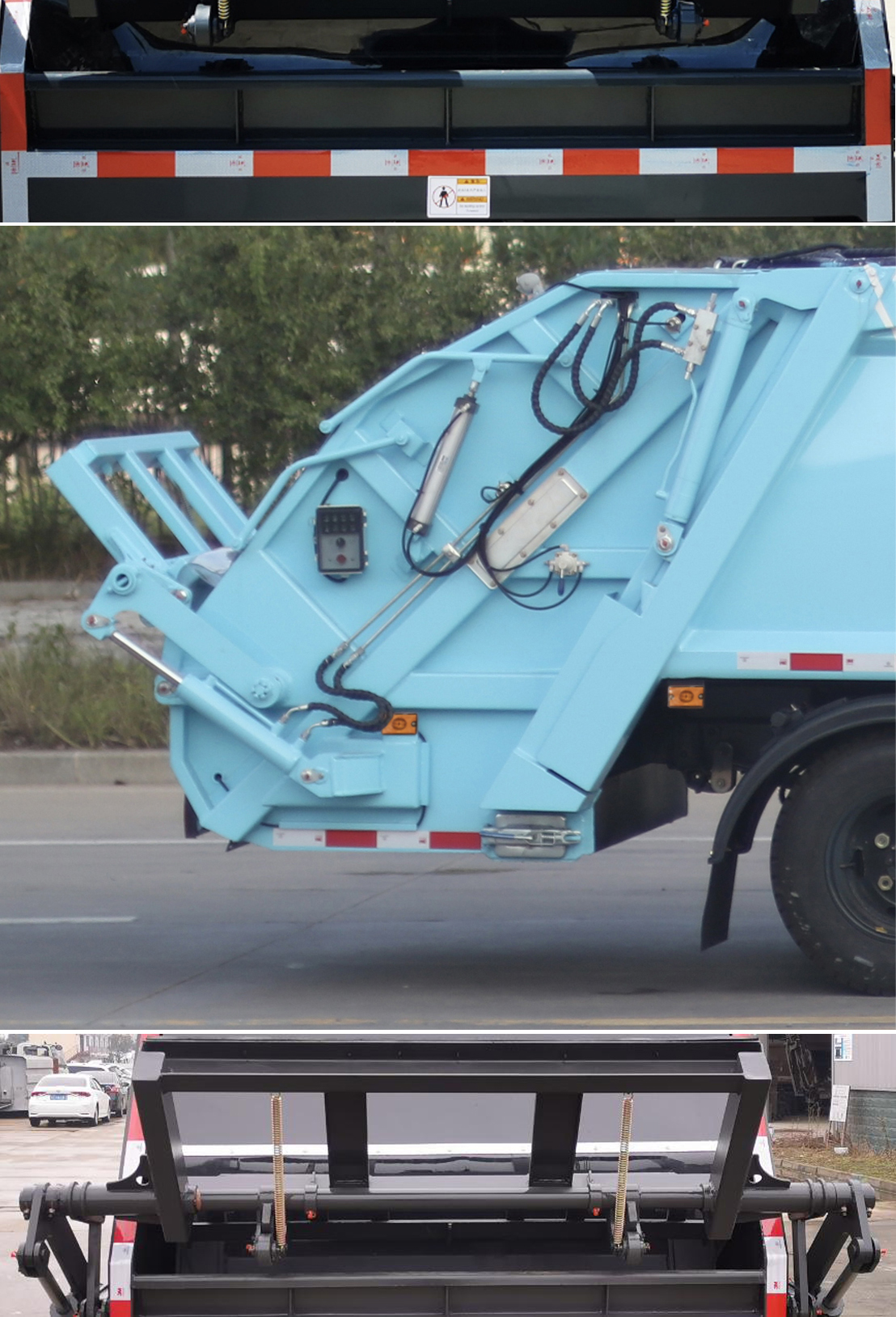 楚勝牌CSC5072ZYSFD6型壓縮式垃圾車