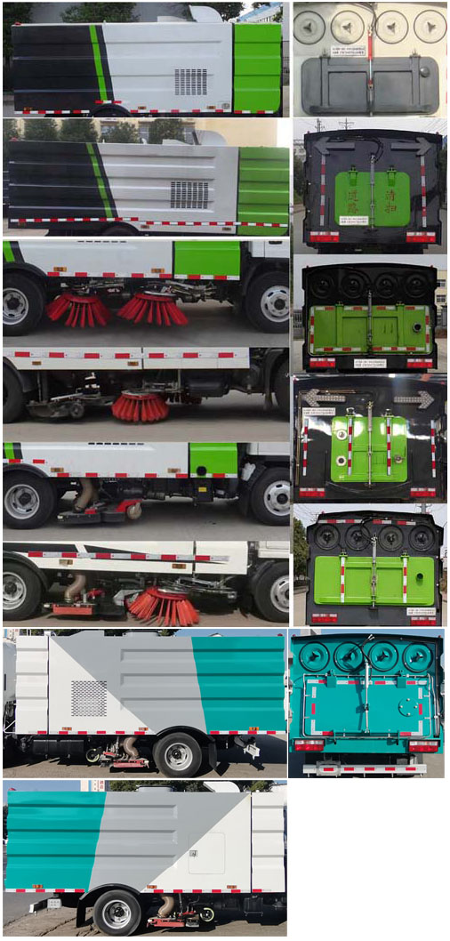 楚勝牌CSC5075TXC6型吸塵車